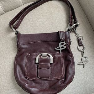 B Makowsky Crossbody Leather Bag